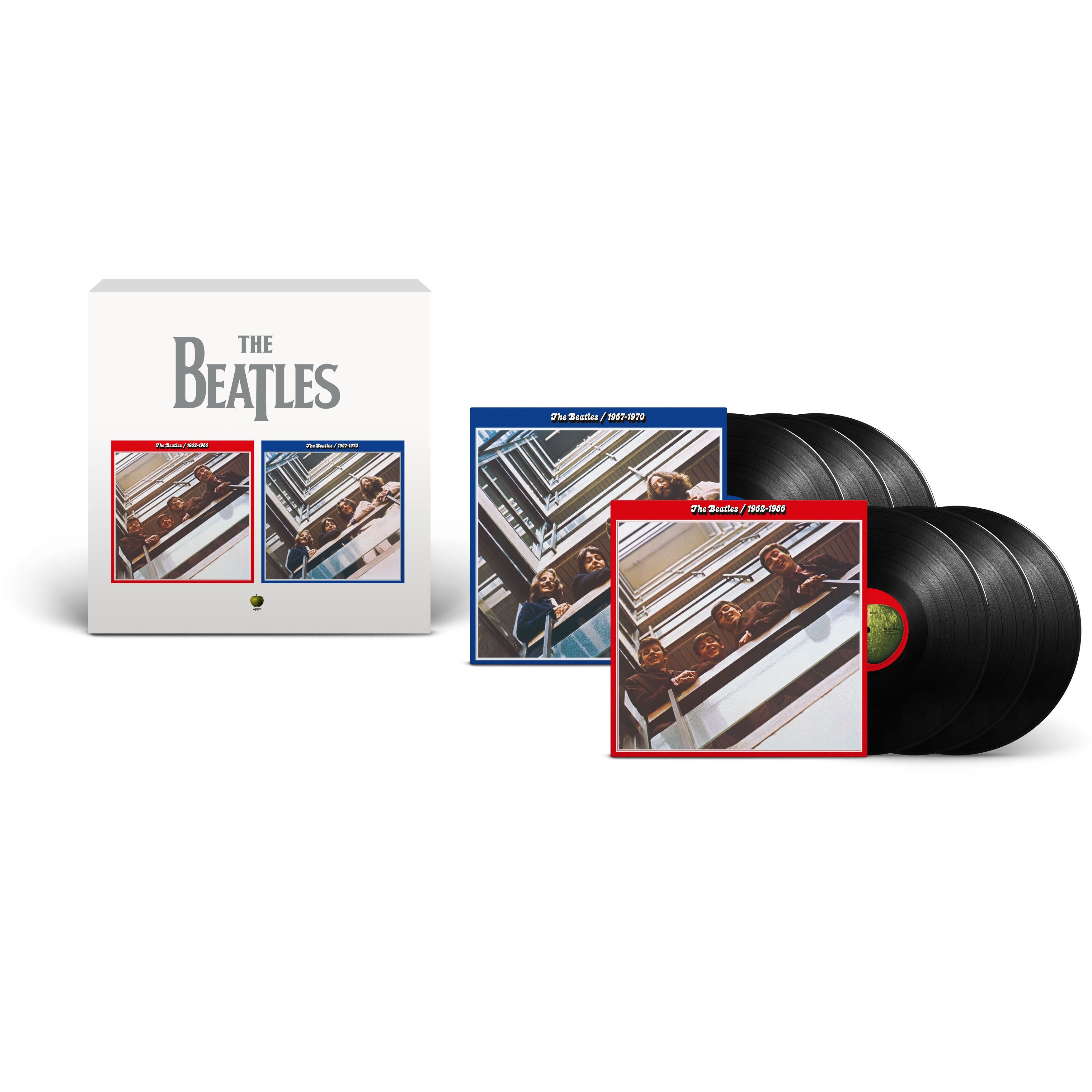 The Beatles The Beatles 1962 – 1966 and 1967 – 1970 Black 6LP 334321